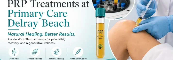PRP Treatments in Delray Beach: A Natural Approach to Healing, Recovery, and Whole-Body Wellness in Delray Beach FL